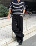 Burts Stripe Collar Knit
