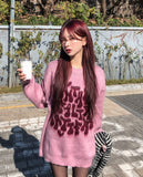 Matter Lettering Brush Knit