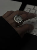 Chrono Metal Ring Watch