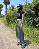Flow Summer Nylon Wide Pants