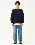 Small Drawing Color Matching Sweatshirt