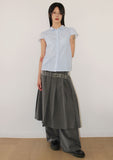STRIPE PLEATS SK/PT