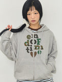 Camo END OF TIME Hood Zip-Up