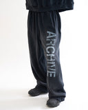 Archive dyeing crack sweat pants