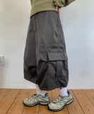 [unisex] Coinin Banding Bermuda Cargo Pants