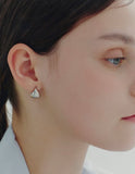 H Edition (W) Volume Lune Earrings
