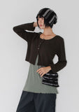 FLOWER LACE LONG SLEEVELESS