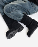 Faye suede fleece winter boots