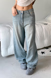 need summer denim balloon pants