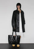 MINIMAL LEATHER JACKET