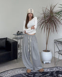 Dian Modal U-Neck Long Sleeve Tee