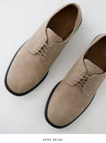 Edie leather derby shoes