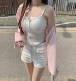 Detachable Pelvic Pad All Banding Cotton Shorts