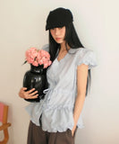 Chiring Frill String Blouse
