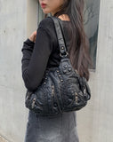 Kane Vintage Heart Leather Shoulder Bag