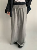 Wilke Cut Banding Long Skirt