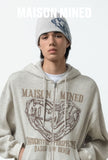DOODLE HEART KNIT BEANIE