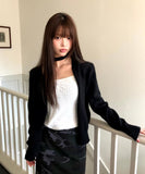 Nera Lace Frill Knit Sleeveless