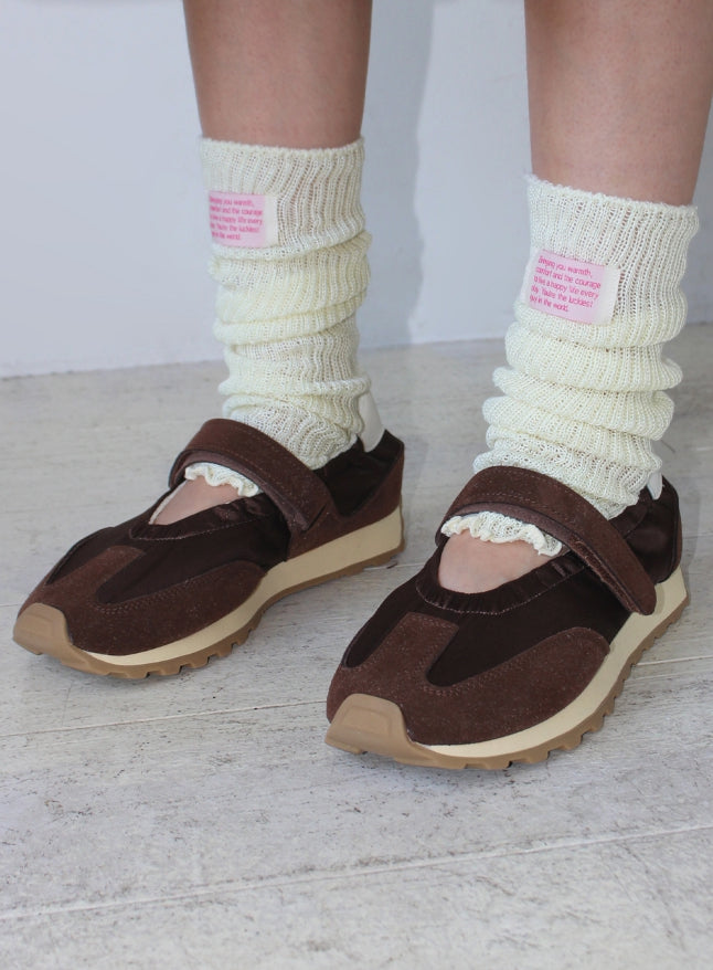 【AAKE】VELCRO MERYJANE SNEAKERS AAKE (アケ) - ベルクロメリージェーンスニーカー / VELCRO