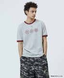SUN LOGOS RINGER TEE