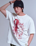CAT GIRL Short Sleeve Tee