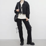 Limone strap button pants