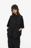 Shirring Hood Vest