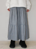 GINGHAM CHECK LONG SK