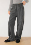 (Lining Brushed) CURVE SEAM SWEATPANTS