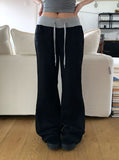 Conf color matching pocket bootcut pants