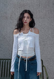 Tide Eyelet Cardigan Set