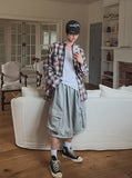Cozy Cargo Bermuda Pants