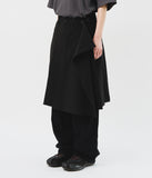 (W) Rag Pleats Skirt