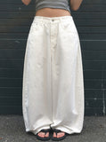 Aloh Summer Back Pocket Cotton Wide Pants