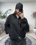 MAFF Washed Curve Blouson