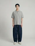 Silky Bio Collar Short Sleeve T-shirt