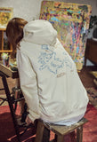 Wind Puppy Embroidered Hood Zip-Up