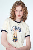 Forevery CROP Ringer Tee