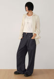 CRINKLE SILKY SHIRT