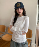 Himm Modal Round Long Sleeve Tee