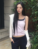 Bato See-through Feminine Hood Zip-Up