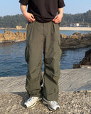 Ite Pintuck Nylon Cargo Pants