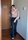 Refael Span Slim Bootcut Slacks