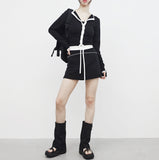 Razuan Warmer Color Matching Cardigan