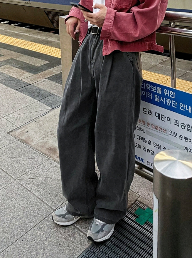 【COSYHARU】IDE setup bending wide pants COSYHARU】IDE setup bending wide pants (COSYHARU/パンツ