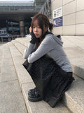 [MADE] Amon Stripe Color Matching Shirring Hood T-shirt