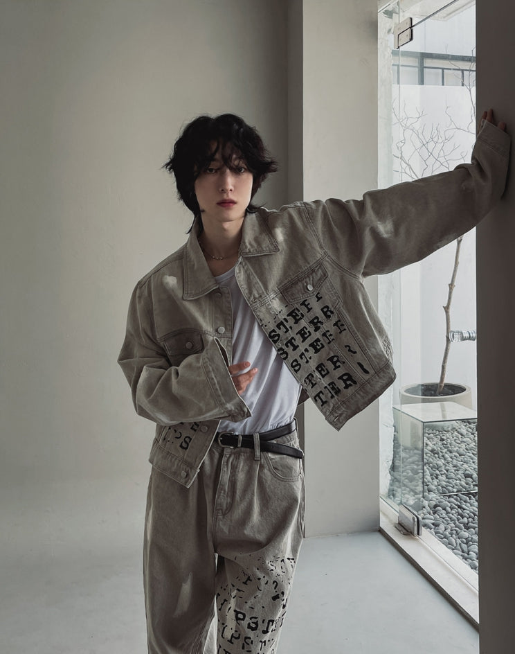 【2plan】Illure Vintage Denim Jacket 2plan (ツープラン) - イルワーヴィンテージデニムジャケット