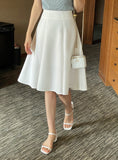 Jerry Flare Span Midi Skirt