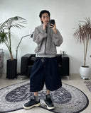 Foen Stitch Bermuda Denim Pants