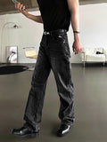Diff Feel Wide Denim Pants